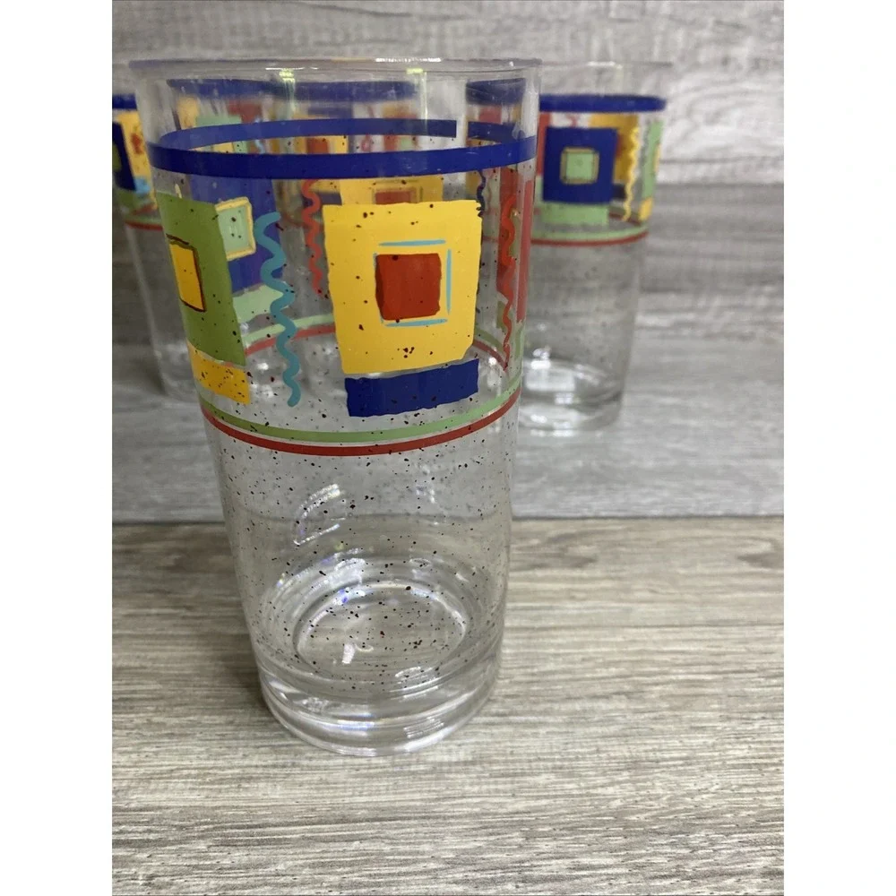 Set of 4 Pfaltzgraff‎ SEDONA PLASTIC Tumblers 16 oz  6 1/4